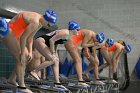 Swimming vs USCGA  Wheaton College Swimming & Diving vs US Coast Guard Academy. - Photo By: KEITH NORDSTROM : Wheaton, Swimming, Diving